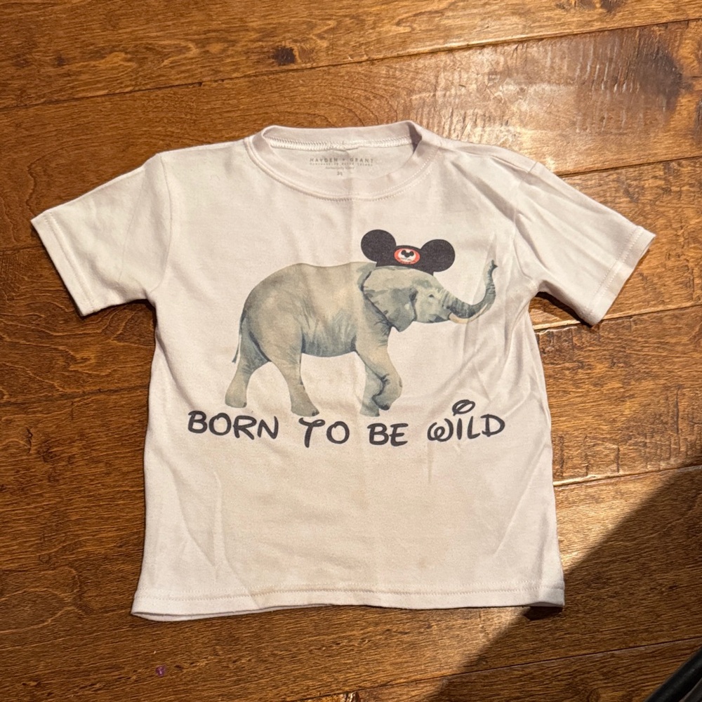 Hayden White Disney, Born to Be Wild' Kids T-Shirt
